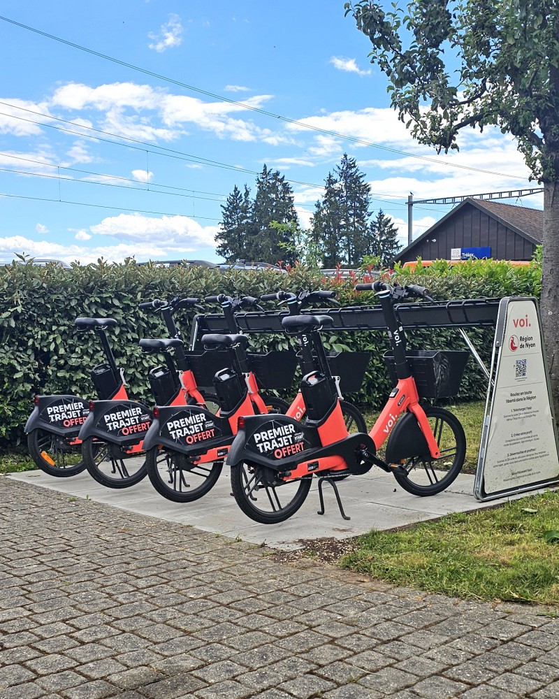 Les vélos en libre-service sont arrivés