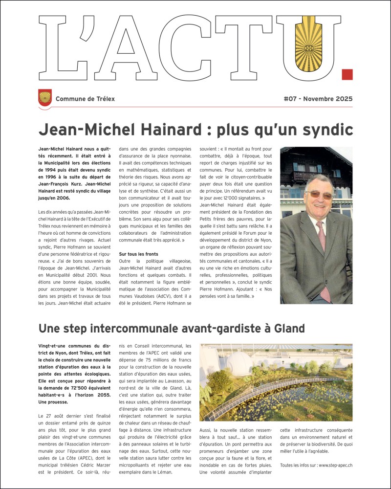 ACTU - Novembre 2025