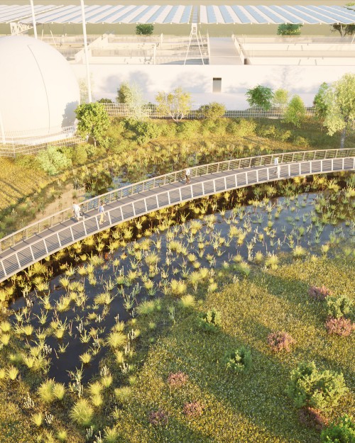 Une step intercommunale avant-gardiste à Gland 