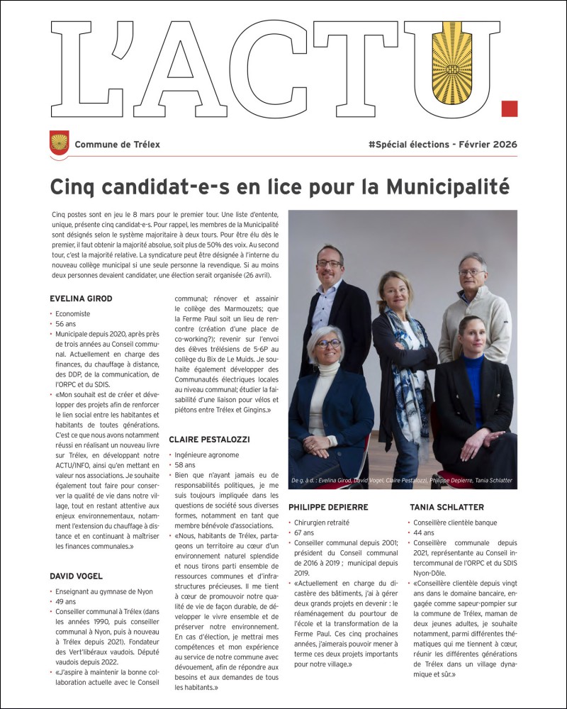 Élection 8 mars 2026